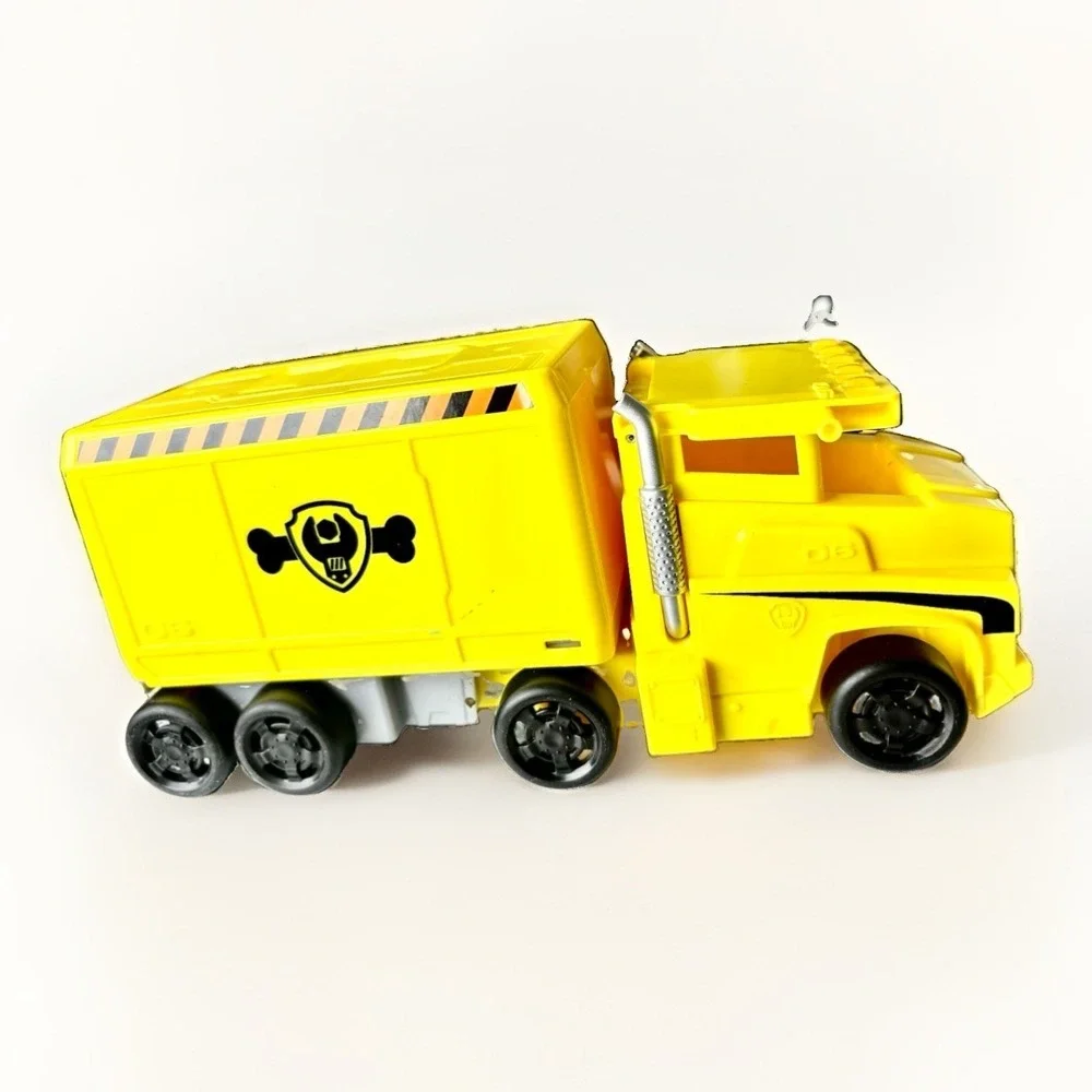 Paw Patrol Big Truck Pups Rubble X-Treme Transforming Crane Truck Vehicle Loose